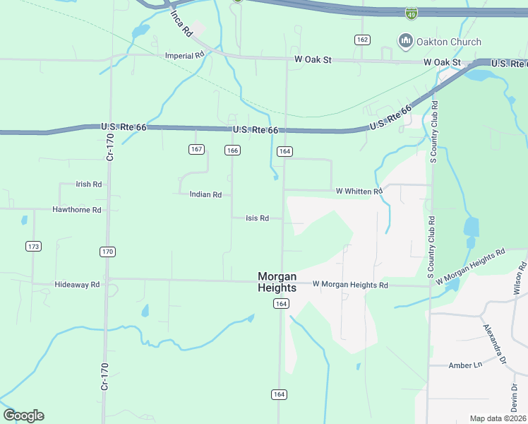 map of restaurants, bars, coffee shops, grocery stores, and more near 8047-8131 County Road 164 in Carthage