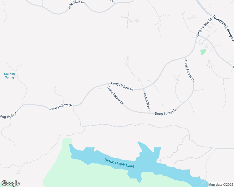 map of restaurants, bars, coffee shops, grocery stores, and more near 42445 Deep Forest Drive in Coarsegold