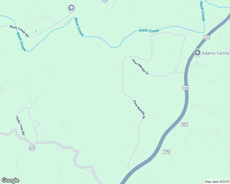 map of restaurants, bars, coffee shops, grocery stores, and more near 6945 Pine Needle Drive in Boones Mill
