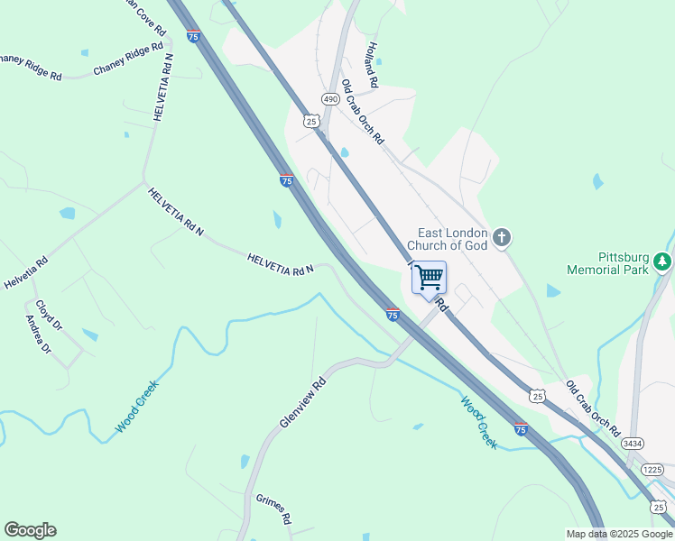 map of restaurants, bars, coffee shops, grocery stores, and more near 294 HELVETIA ROAD NORTH in London