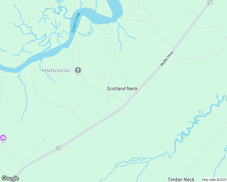 map of restaurants, bars, coffee shops, grocery stores, and more near 116 Blue Heron Drive in Surry