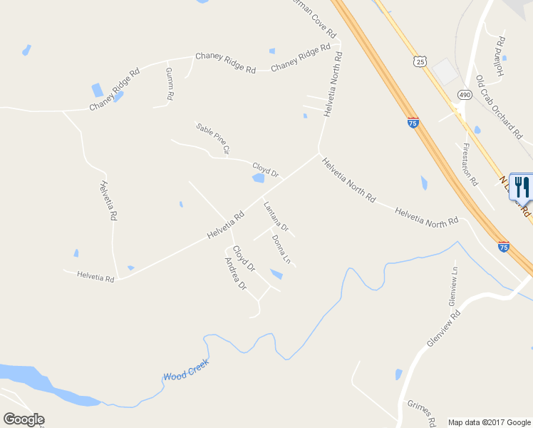 map of restaurants, bars, coffee shops, grocery stores, and more near 60 Lantana Drive in London