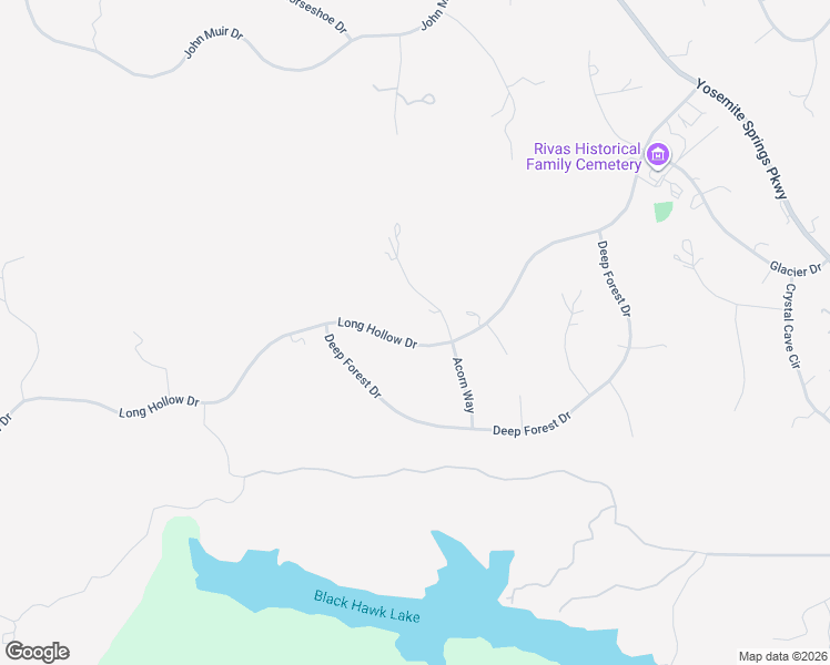 map of restaurants, bars, coffee shops, grocery stores, and more near 42571 Long Hollow Drive in Coarsegold