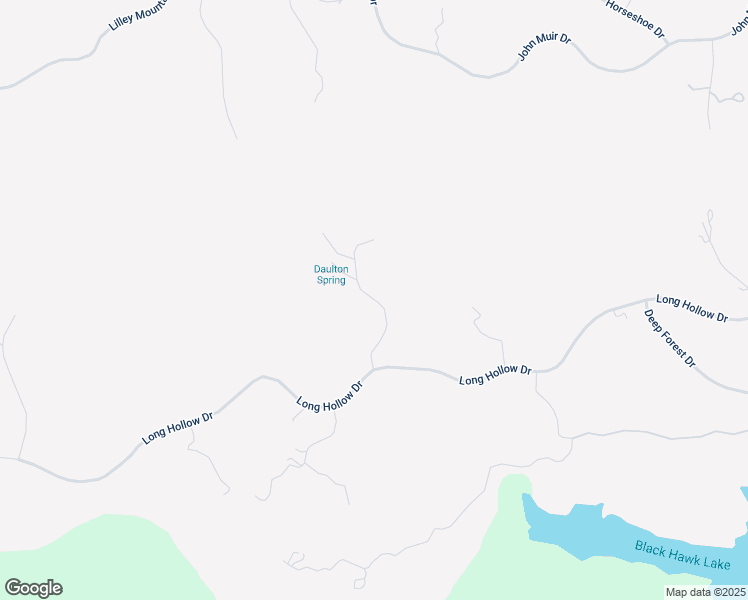 map of restaurants, bars, coffee shops, grocery stores, and more near Long Hollow Court North in Yosemite Lakes