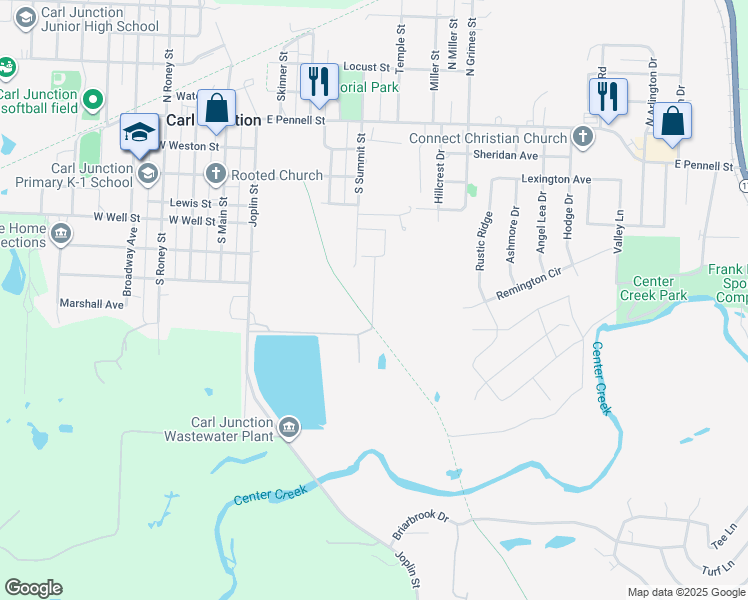 627 Valley View Drive, Carl Junction MO Walk Score