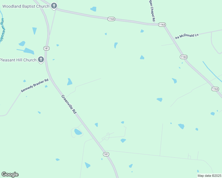 map of restaurants, bars, coffee shops, grocery stores, and more near 176 Gordan Lucas Lane in Greenville