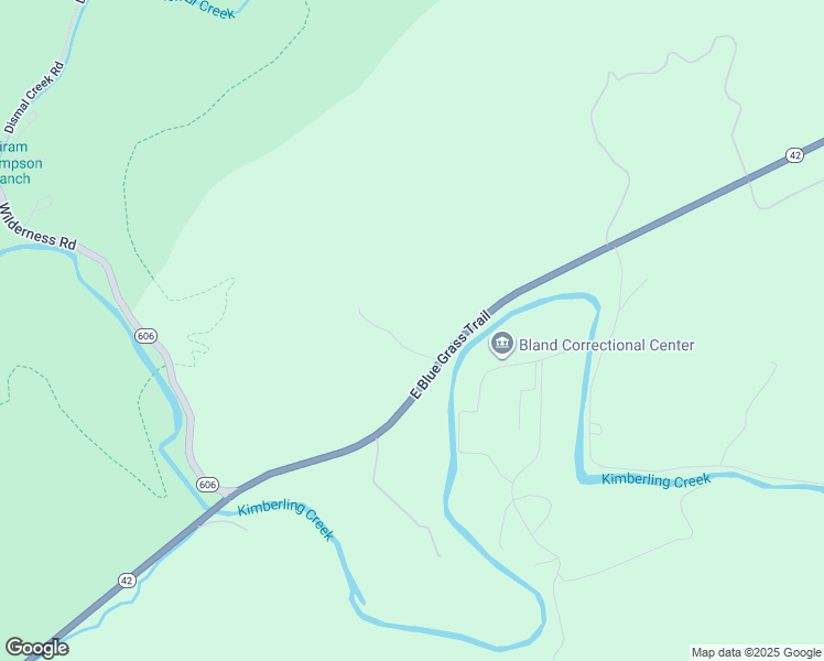 map of restaurants, bars, coffee shops, grocery stores, and more near 13807 East Blue Grass Trail in Bland