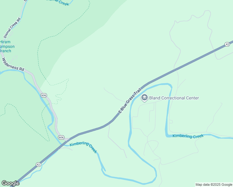 map of restaurants, bars, coffee shops, grocery stores, and more near 13807 East Blue Grass Trail in Bland