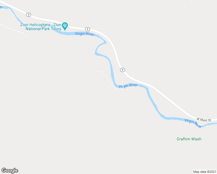 map of restaurants, bars, coffee shops, grocery stores, and more near 3375 Utah 9 in Virgin