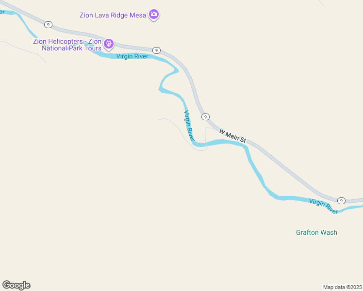 map of restaurants, bars, coffee shops, grocery stores, and more near 3375 Utah 9 in Virgin