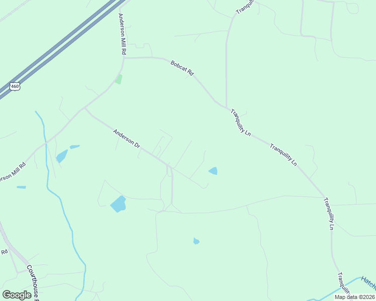 map of restaurants, bars, coffee shops, grocery stores, and more near 16578 Anderson Drive in Church Road