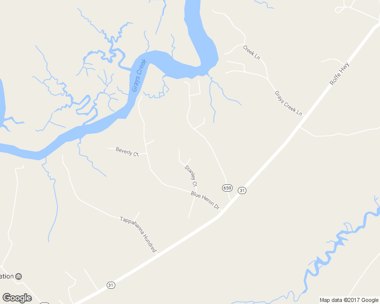 map of restaurants, bars, coffee shops, grocery stores, and more near 156 Stanley Court in Surry