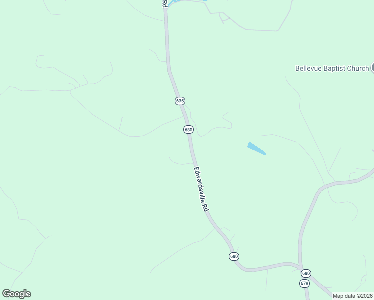 map of restaurants, bars, coffee shops, grocery stores, and more near 4945 Edwardsville Road in Hardy