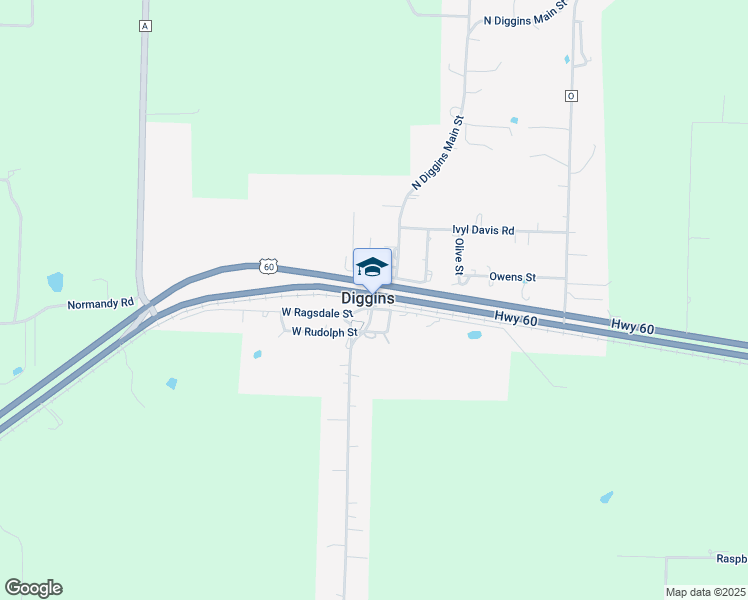 Diggins MO Walk Score