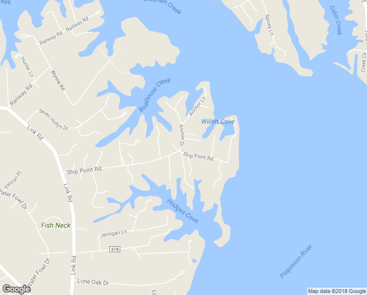 map of restaurants, bars, coffee shops, grocery stores, and more near 100 Anchor Drive in Yorktown