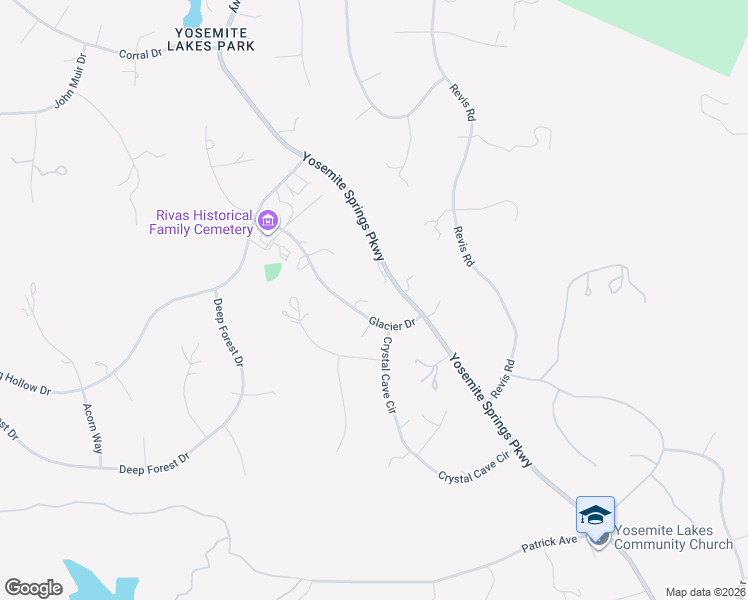 map of restaurants, bars, coffee shops, grocery stores, and more near 29311 Glacier Drive in Coarsegold