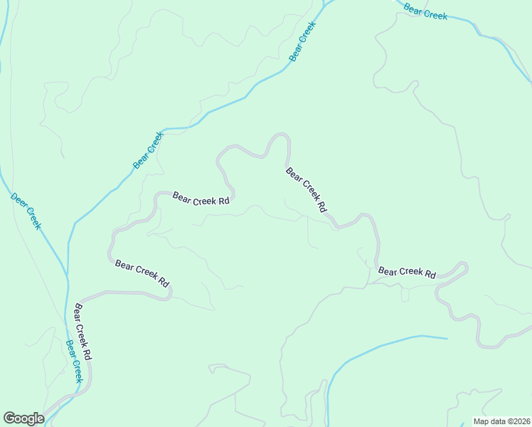 map of restaurants, bars, coffee shops, grocery stores, and more near Bear Creek Way in Santa Cruz County