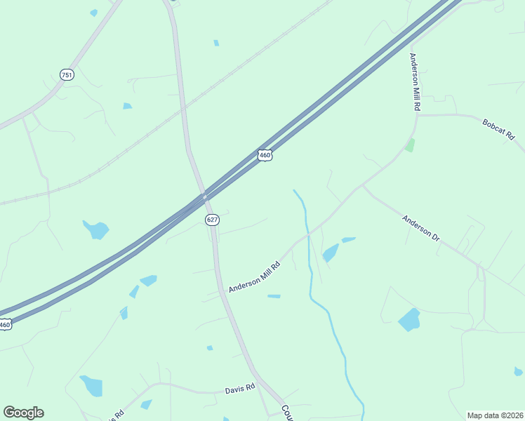 map of restaurants, bars, coffee shops, grocery stores, and more near New Cox Road in Dinwiddie