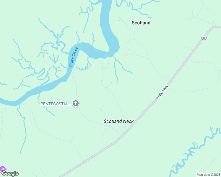 map of restaurants, bars, coffee shops, grocery stores, and more near 362 Marina Dr in Surry
