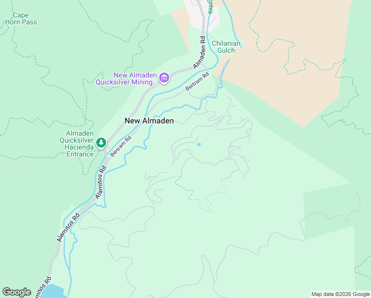 map of restaurants, bars, coffee shops, grocery stores, and more near 21288 Bertram Road in San Jose