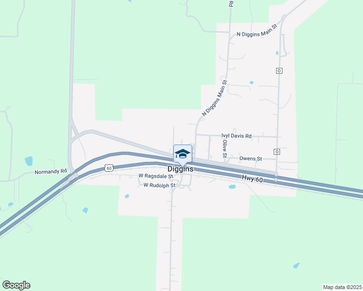 map of restaurants, bars, coffee shops, grocery stores, and more near 385 State Street in Seymour