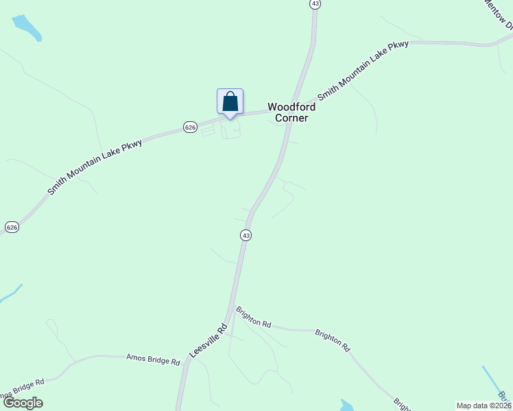 map of restaurants, bars, coffee shops, grocery stores, and more near 10433 Virginia 43 in Lynch Station