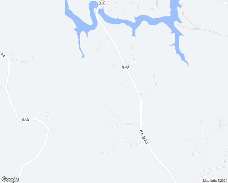 map of restaurants, bars, coffee shops, grocery stores, and more near 3835 Hardy Road in Hardy