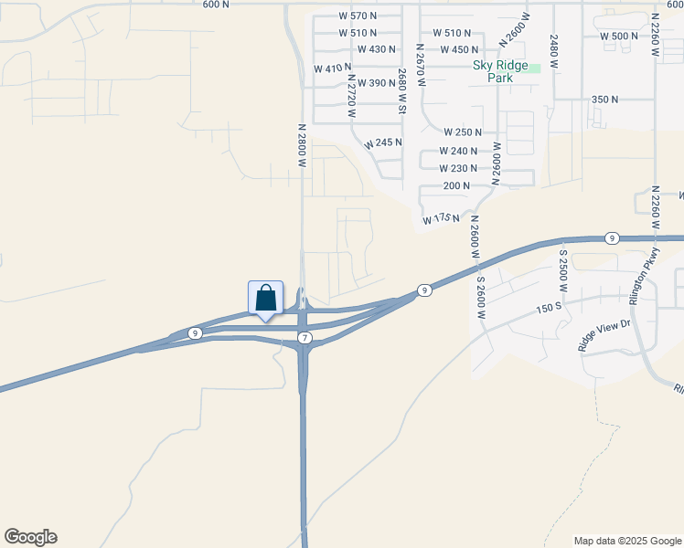 map of restaurants, bars, coffee shops, grocery stores, and more near 107 Blackrock Road in Hurricane