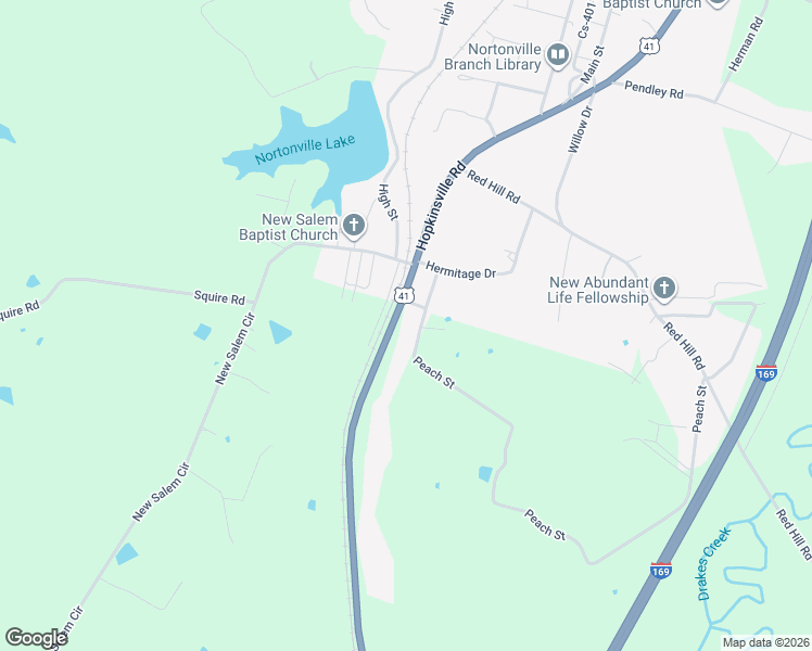 map of restaurants, bars, coffee shops, grocery stores, and more near 12488 Hopkinsville Road in Nortonville
