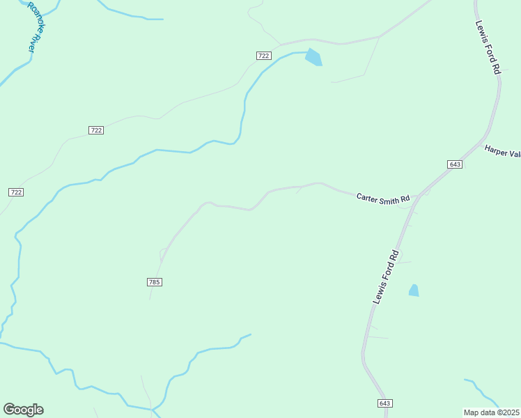 map of restaurants, bars, coffee shops, grocery stores, and more near 540 Carter Smith Road in Brookneal