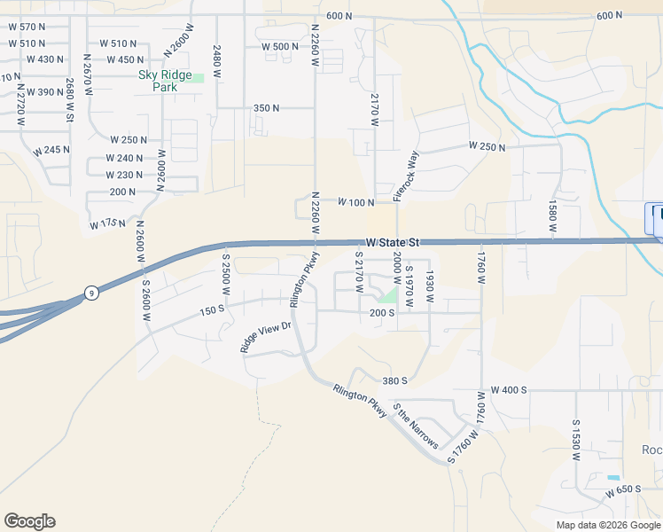 map of restaurants, bars, coffee shops, grocery stores, and more near 2234 West 70 South in Hurricane