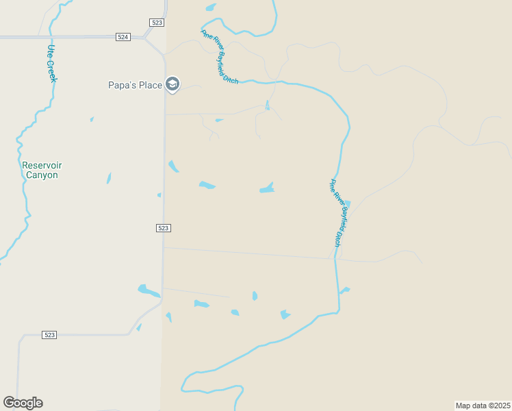 map of restaurants, bars, coffee shops, grocery stores, and more near 2998 County Road 523 in Bayfield