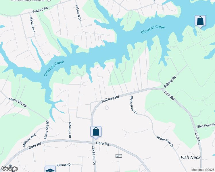 map of restaurants, bars, coffee shops, grocery stores, and more near 200 Robs Road in Yorktown