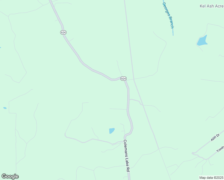 map of restaurants, bars, coffee shops, grocery stores, and more near 7114 Colemans Lake Road in Church Road