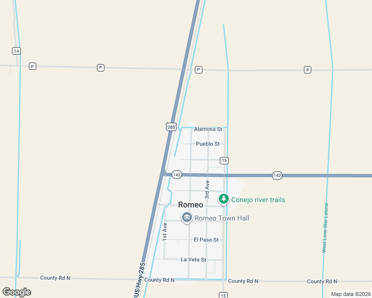 map of restaurants, bars, coffee shops, grocery stores, and more near 815 2nd Avenue in La Jara