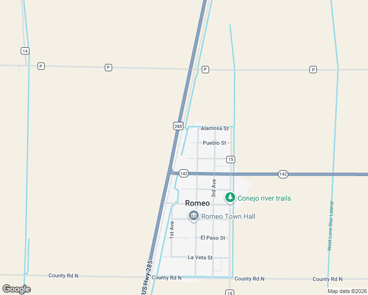 map of restaurants, bars, coffee shops, grocery stores, and more near 815 2nd Avenue in La Jara