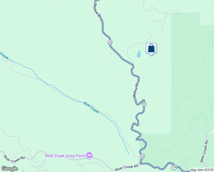 map of restaurants, bars, coffee shops, grocery stores, and more near 19975 Skyline Boulevard in Los Gatos