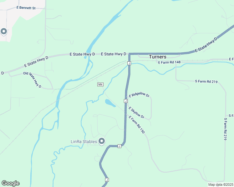 map of restaurants, bars, coffee shops, grocery stores, and more near Missouri J in Springfield