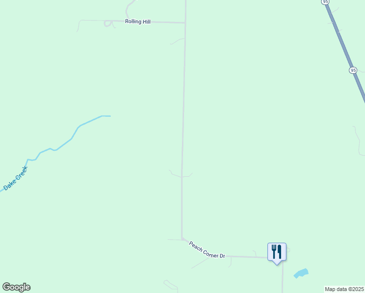 map of restaurants, bars, coffee shops, grocery stores, and more near Peach Corner Drive in Wright County