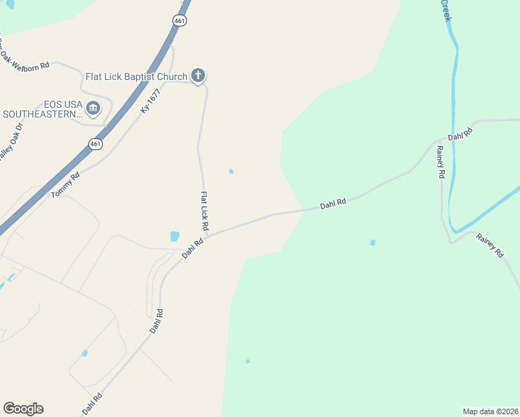 map of restaurants, bars, coffee shops, grocery stores, and more near 444 Flat Lick Road in Somerset