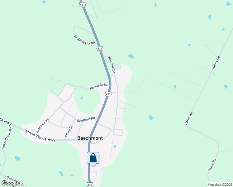 map of restaurants, bars, coffee shops, grocery stores, and more near in Beechmont