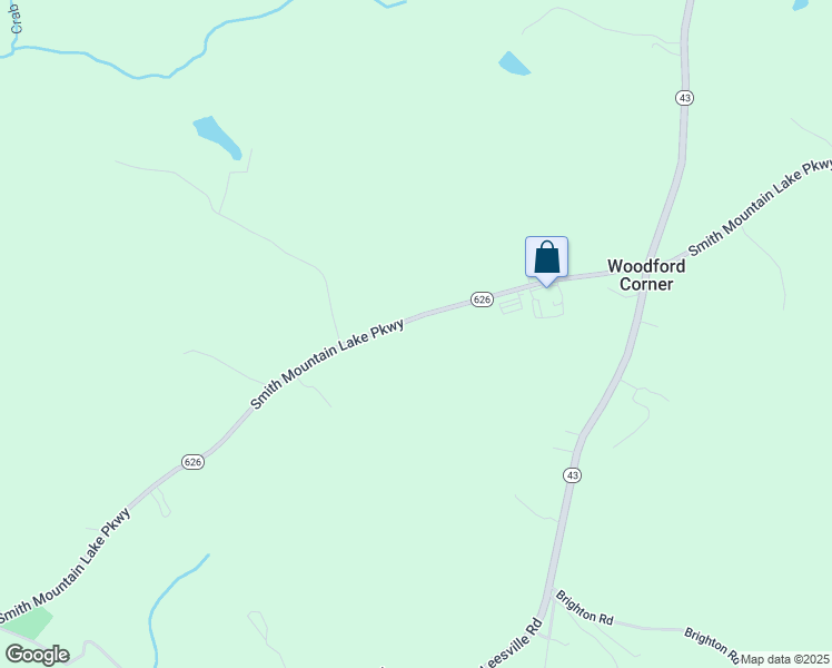 map of restaurants, bars, coffee shops, grocery stores, and more near 2376 Smith Mountain Lake Parkway in Huddleston