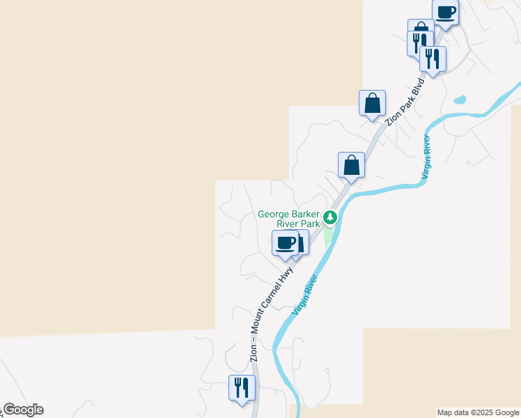 map of restaurants, bars, coffee shops, grocery stores, and more near 108 Serendipity Lane in Springdale
