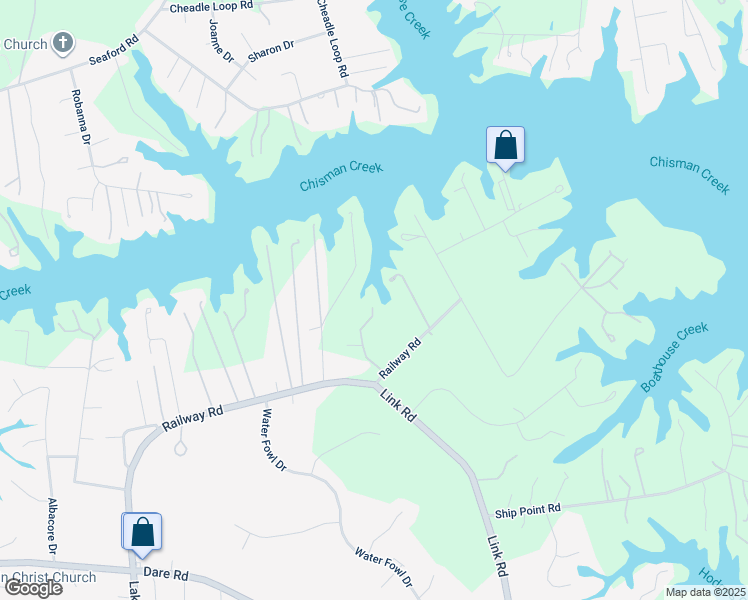 map of restaurants, bars, coffee shops, grocery stores, and more near 210 Hidden Harbor Lane in Yorktown