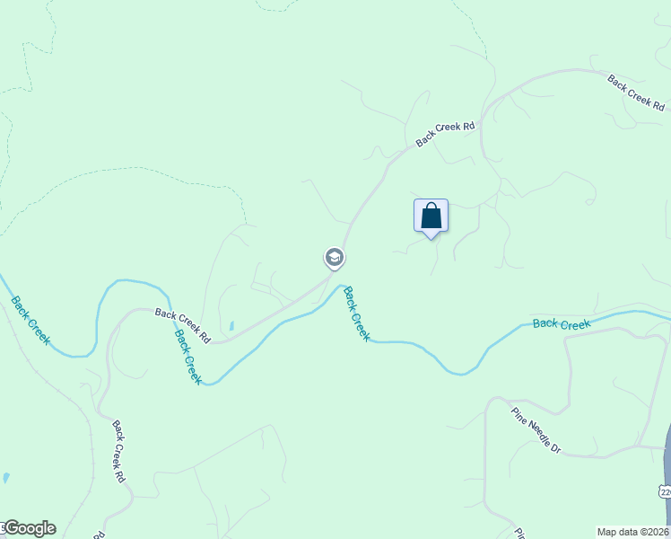 map of restaurants, bars, coffee shops, grocery stores, and more near 6731 Back Creek Rd in Boones Mill