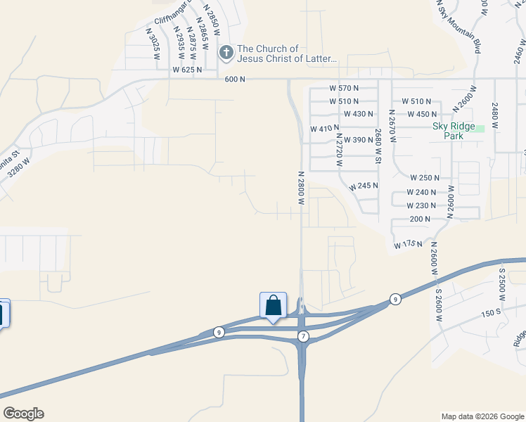 map of restaurants, bars, coffee shops, grocery stores, and more near in Hurricane