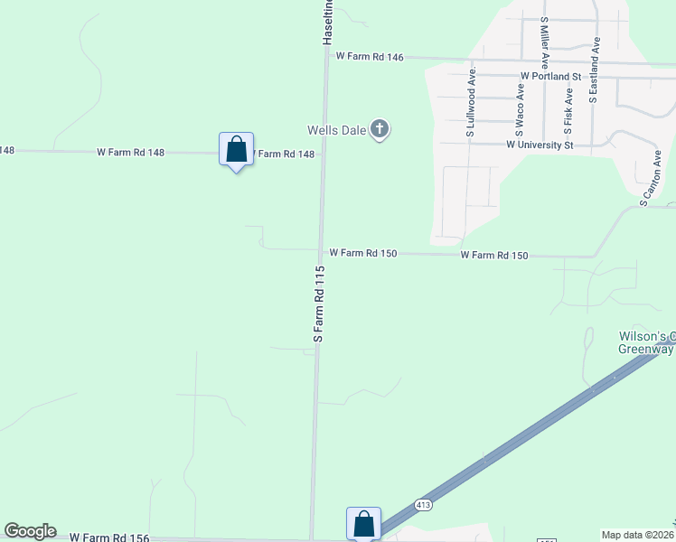 map of restaurants, bars, coffee shops, grocery stores, and more near 2000-2392 Haseltine Road in Springfield