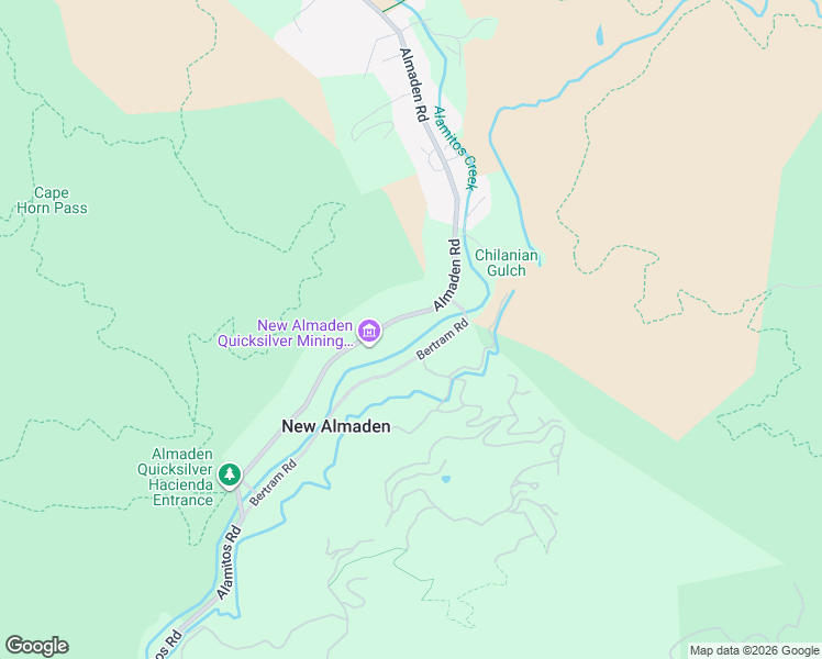 map of restaurants, bars, coffee shops, grocery stores, and more near 21300 Almaden Road in San Jose