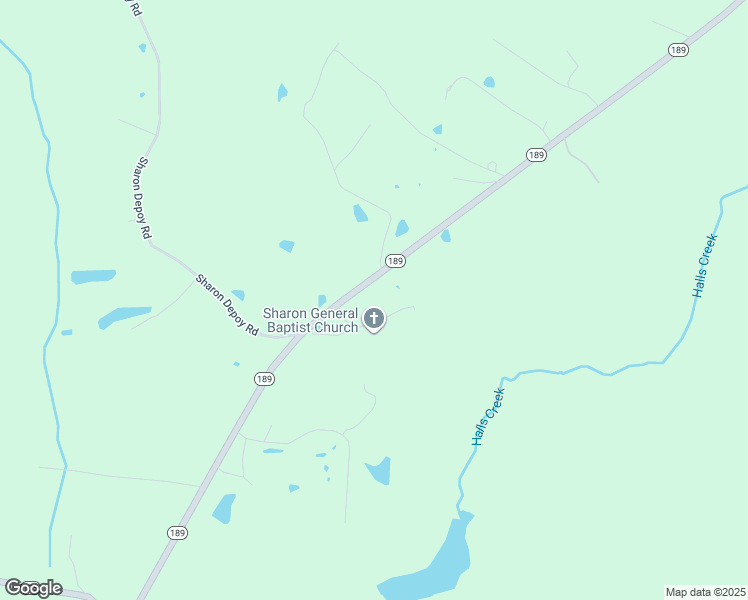 map of restaurants, bars, coffee shops, grocery stores, and more near Sharon Church Lane in Greenville