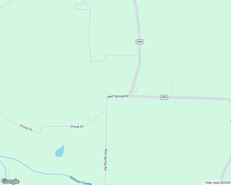 map of restaurants, bars, coffee shops, grocery stores, and more near 10772 Red Spring Road in Mountain Grove